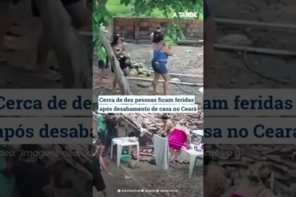 Cerca de dez pessoas ficam feridas após desabamento de casa no Ceará