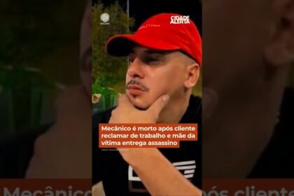 Mecânico é morto após cliente reclamar de trabalho e mãe da vítima entrega assassino