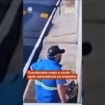 Vídeo flagra momento em que operador chega à casa de chefe antes I de matá-lo em MG