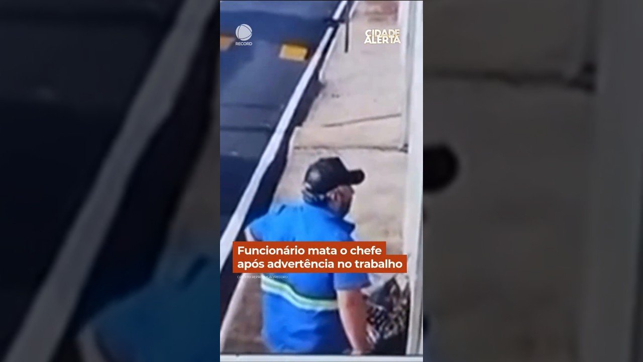 Vídeo flagra momento em que operador chega à casa de chefe antes I de matá-lo em MG