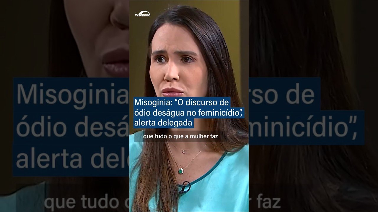 Misoginia: “O discurso de ódio deságua no feminicídio”, alerta delegada
