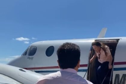 Pré-candidata a Governo utiliza aviões de empreiteira para fazer agenda política em Tocantins !