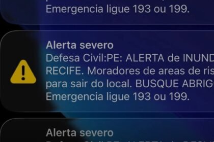 Defesa Civil emite alerta para risco de inundações e deslizamento na RMR