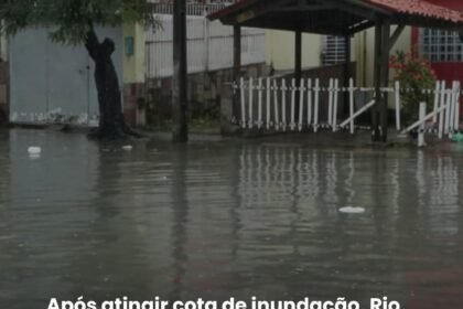 Após atingir cota de inundação, Rio Capibaribe extravasa, atinge Recife e mais dois municípios