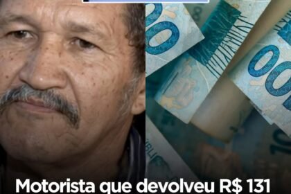 Motorista que devolveu R$ 131 milhões recebidos por engano, precessa o banco e pede R$ 13 milhões de recompensa