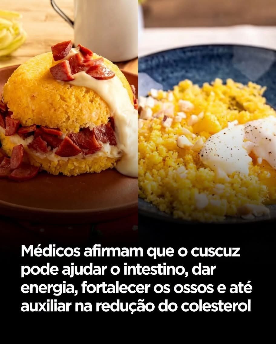 Médicos afirmam que o cuscuz pode ajudar o intestino, dar energia, fortalecer os ossos e até auxiliar na redução do colesterol