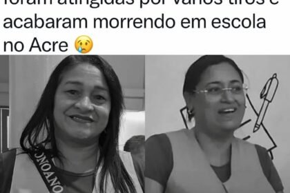 Essas são as funcionárias que se agarraram em um atirador de 13 anos, para salvar os alunos, mas foram atingidas por vários tiros e acabaram morrendo em escola no Acre