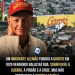 UM IMIGRANTE ALEMÃO FUNDOU A GAROTO EM 1929 VENDENDO BALAS NA RUA. SOBREVIVEU À GUERRA, À PRISÃO E À CRISE. MAS NÃO SOBREVIVEU À PRÓPRIA FAMÍLIA.