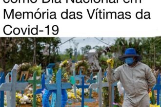 VOCÊS VIRAM ISSO? Lei define 12 de março como Dia Nacional em Memória das Vítimas da Covid-19