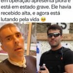 QUE TRISTE! Policial baleado em operação apresenta piora e está em estado grave. Ele havia recebido alta, e agora está lutando pela vida