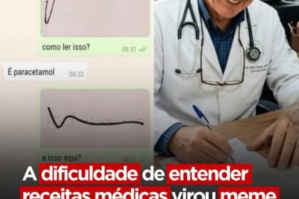 A dificuldade de entender receitas médicas virou meme e a internet descobriu que isso tem até nome A dificuldade de entender receitas médicas virou meme e a internet descobriu que isso tem até nome