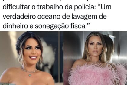 Segundo o delegado, Deolane Bezerra abriu 35 empresas de fachada no mesmo endereço. Ela teria feito isso para lavar dinheiro, ocultar patrimônio e dificultar o trabalho da polícia: “Um verdadeiro oceano de lavagem de dinheiro e sonegação fiscal”