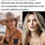 Sindicato denuncia regalias da Deolane na prisão, incluindo alimentação diferente das demais detentas, cama com travesseiro e lençóis distintos e até chuveiro elétrico privativo