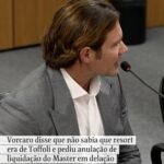 Vorcaro disse que não sabia que resort era de Toffoli e pediu anulação de liquidação do Master em delação