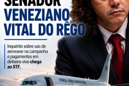 ESCÂNDALO AÉREO ENVOLVE O SENADOR VENEZIANO VITAL DO RÊGO
