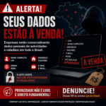 Dados pessoais de brasileiros continuam sendoexpostos e comercializados ilegalmente na internet. CPFs, nomes completos, endereços e telefones circulam livremente em sites, aplicativos e grupos digitais, atingindo cidadãos comuns e até autoridades públicas.A prática pode configurar crime e expõe a fragilidade da proteção de dados no Brasil.