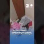 Marido chega em casa bêbado quebra tudo e ainda ameaça a esposa no Distrito Federal!
