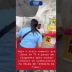 VOVÓ DO CRIME! Idosa de 74 anos é presa em flagrante após roubar dinheiro de feirantes no Piauí