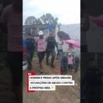 Homem é preso em flagrante após abusar sexualmente da mãe, um idosa de 72 anos !
