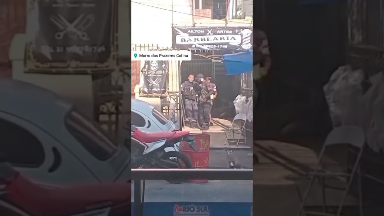 POLICIAL BALEADO É EXPULSO POR TRAFICANTES DO MORRO DOS PRAZERES NO RIO DE JANEIRO!