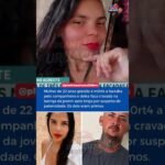 Mulher de 22 anos grávida é mort4 a facadas pelo companheiro e deixa faca cravada na barriga da jovem após briga por suspeita de paternidade. Os dois eram primos.