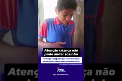Menino sofre tentativa de sequestro em Ouricuri no Sertão de Pernambuco!