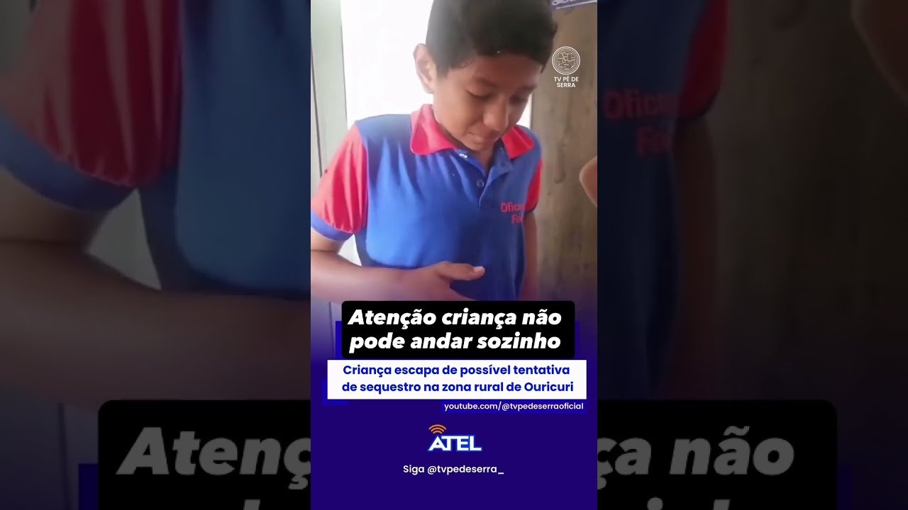 Menino sofre tentativa de sequestro em Ouricuri no Sertão de Pernambuco!