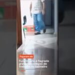 Funcionário é flagrado gravando colegas de trabalho no banheiro