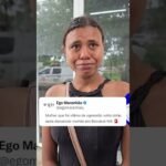 APÓS SER ESPANCADA PELO MARIDO, ELIETE VAI A DELEGACIA TIRAR A QUEIXA PARA SOLTAR O AGRESSOR.