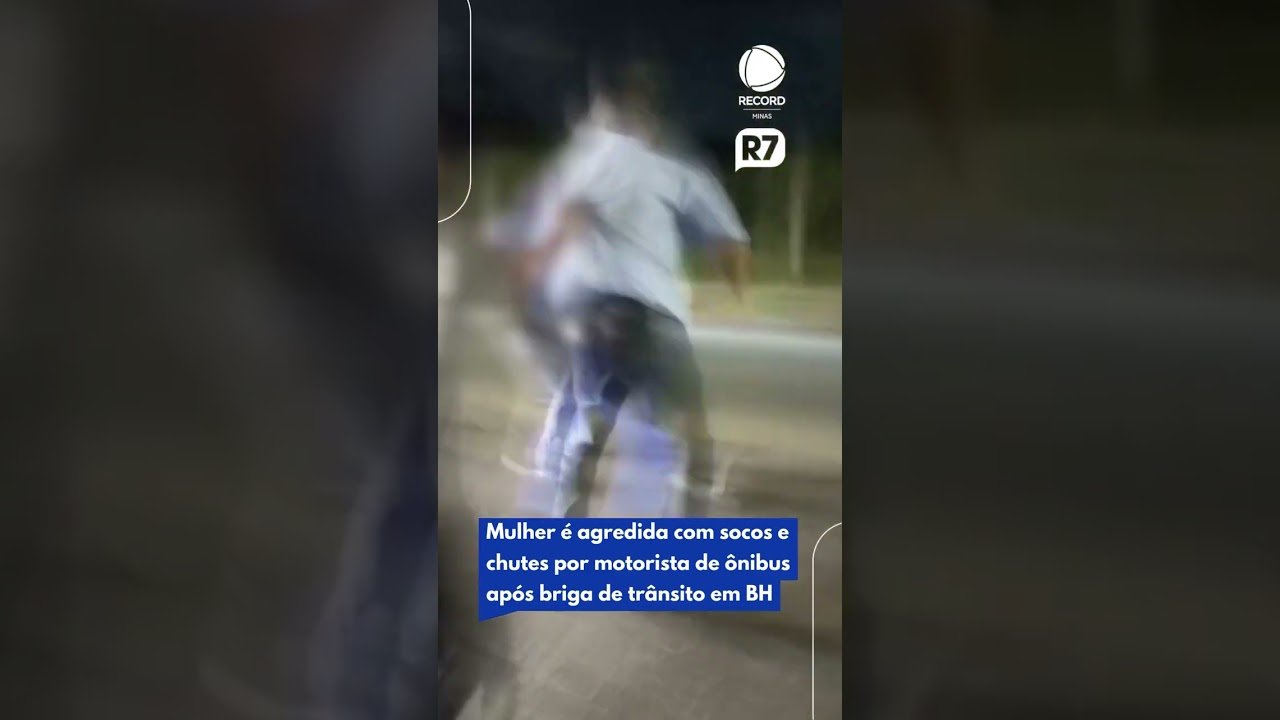 Mulher é agredida com socos e chutes por motorista de ônibus após brigsi ansito em BH