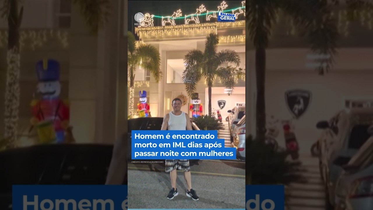 Homem é encontrado morto em IML dias após passar noite com quatro mulheres.