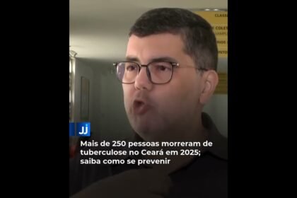 Mais de 250 pessoas morreram de tuberculose no Ceará em 2025; saiba como se prevenir