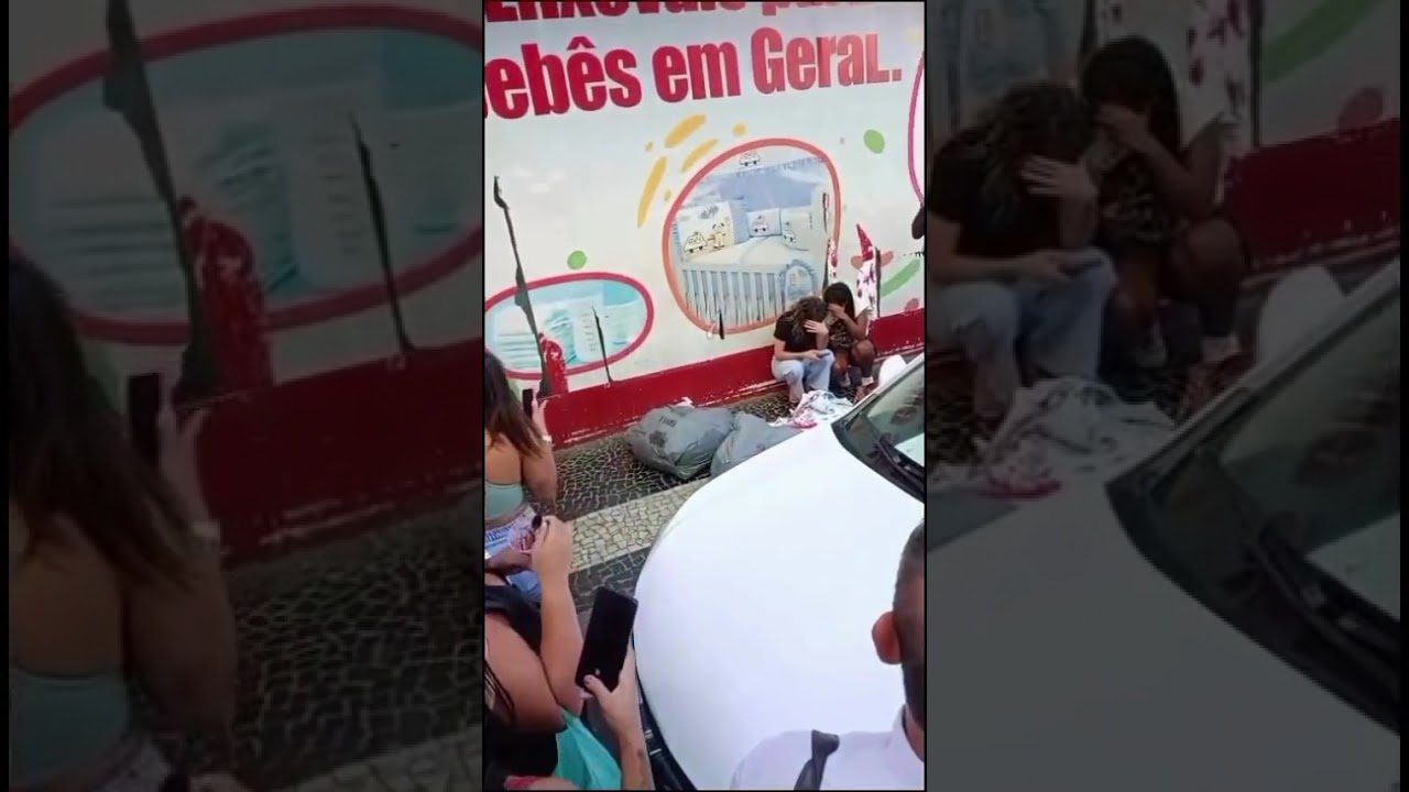 Mulheres foram presas em flagrante após roubar loja de produtos para bebê no Rio de Janeiro! 😱  O volume de produtos roubados impressionou as pessoas que passavam pelo local.