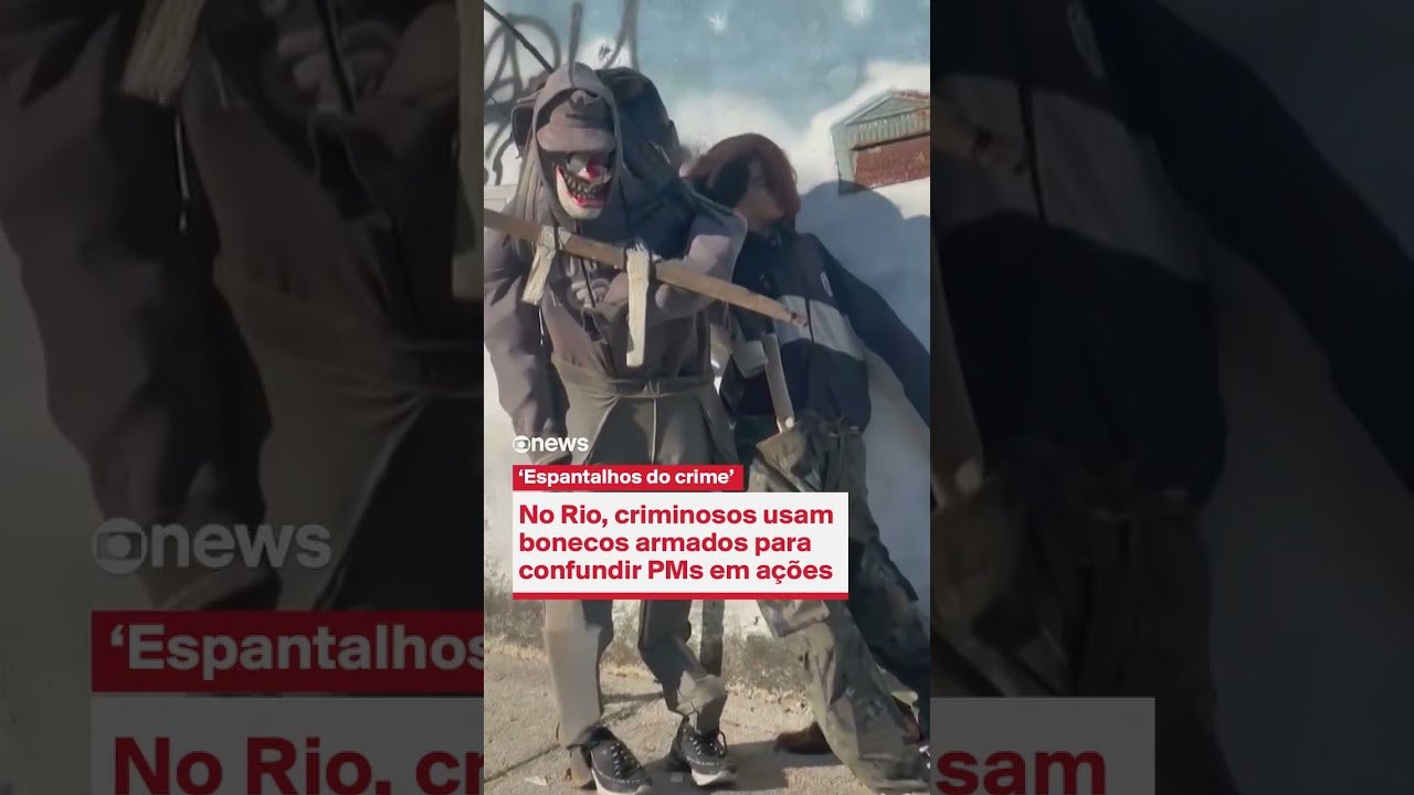 Traficantes utilizavam bonecos para confundir a polícia no Rio de Janeiro