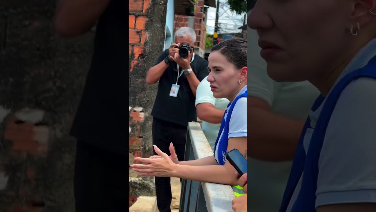 É incrível o carinho que as pessoas recebem o prefeito Diego Cabral nas áreas afetadas pelas chuvas em Camaragibe !