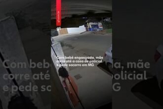 Com bebê engasgada, mãe corre até a casa de policial Goate e pede socorro em MG