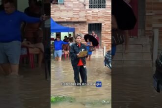 prefeito de Camaragibe DiegoCabral, segue ao lado da população, visitando pessoalmente as áreas de risco e os pontos mais afetados pelas fortes chuvas que caíram nas últimas 24 horas no município.