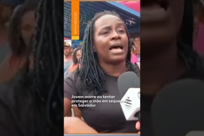 Jovem morre ao tentar proteger a mãe em sequestro em Salvador !😭💔