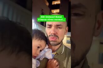 Pai faz desabafo após esperar mais de 04 para atendimento de filho na emergência da UNIMED em  Natal