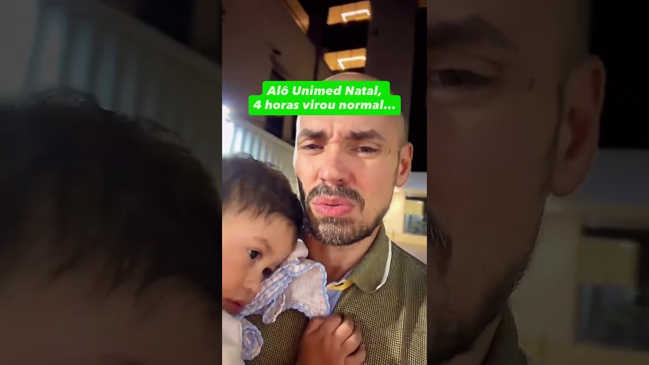 Pai faz desabafo após esperar mais de 04 para atendimento de filho na emergência da UNIMED em  Natal