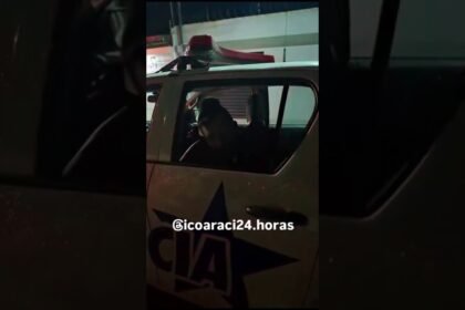 Polícial Penal xinga tenente da Polícia após ser preso por dar tiros a esmo embriagado em via pública no Pará!