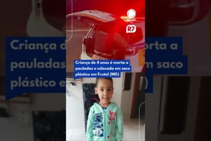 Criança de 4 anos é morta a pauladas e colocada em saco plástico em Frutal (MG)
