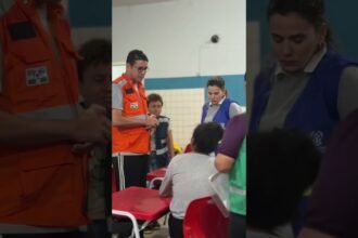 O prefeito Diego Cabral  está visitando os abrigos de Camaragibe, olhando nos olhos de cada família, ouvindo histórias e garantindo que ninguém ficará desamparado neste momento tão difícil!