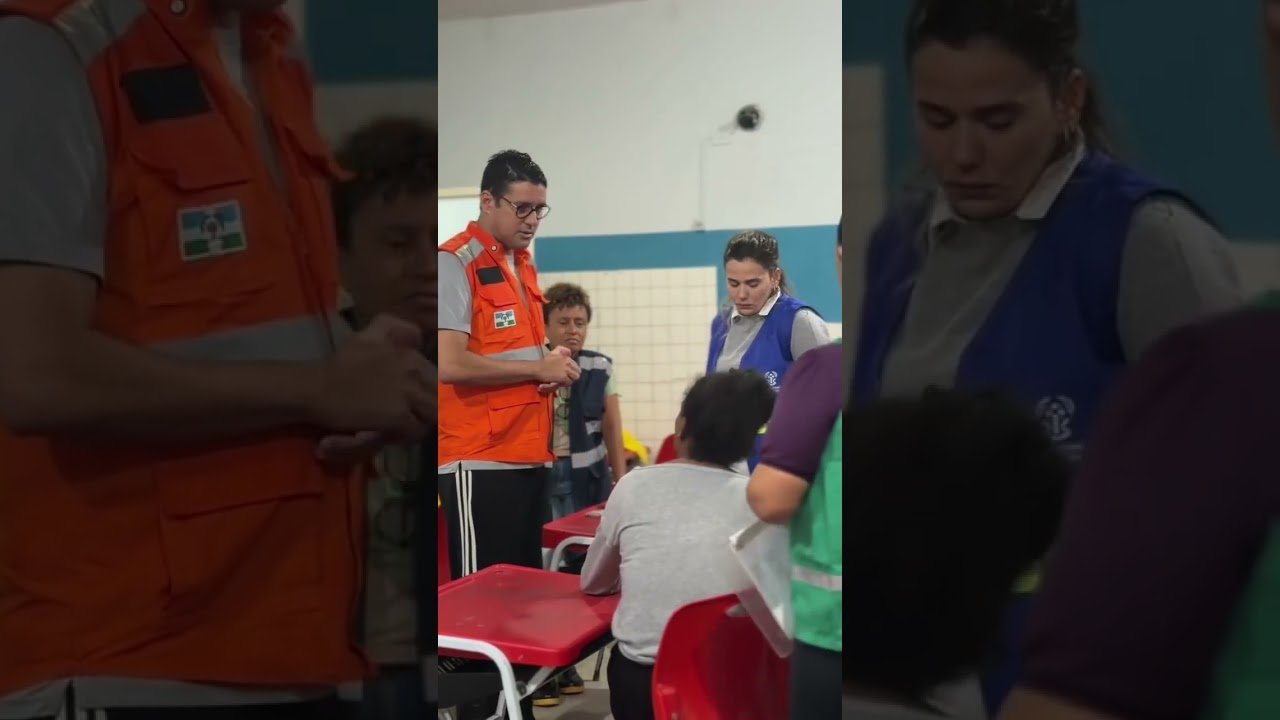 O prefeito Diego Cabral  está visitando os abrigos de Camaragibe, olhando nos olhos de cada família, ouvindo histórias e garantindo que ninguém ficará desamparado neste momento tão difícil!