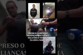 PRESO O LADRÃO DE ALIANÇAS QUE VINHA TOCANDO O TERROR NA ZONA NORTE DO RECIFE!
