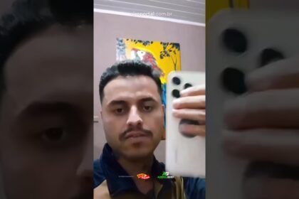 Homem leva tapa no rosto após tentar devolver celular perdido em festa