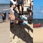 Uma criança de 11 anos foi mordida por um tubarão neste domingo (31), em Jaboatão dos Guararapes