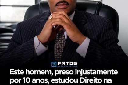 Este homem, preso injustamente por 10 anos, estudou Direito na prisão, tornou-se advogado e mandou o juiz que o condenou para a cadeia Este homem, preso injustamente por 10 anos, estudou Direito na prisão, tornou-se advogado e mandou o juiz que o condenou para a cadeia