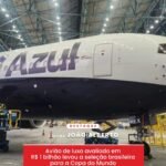 Avião de luxo avaliado em R$ 1 bilhão levou a seleção brasileira para a Copa do Mundo