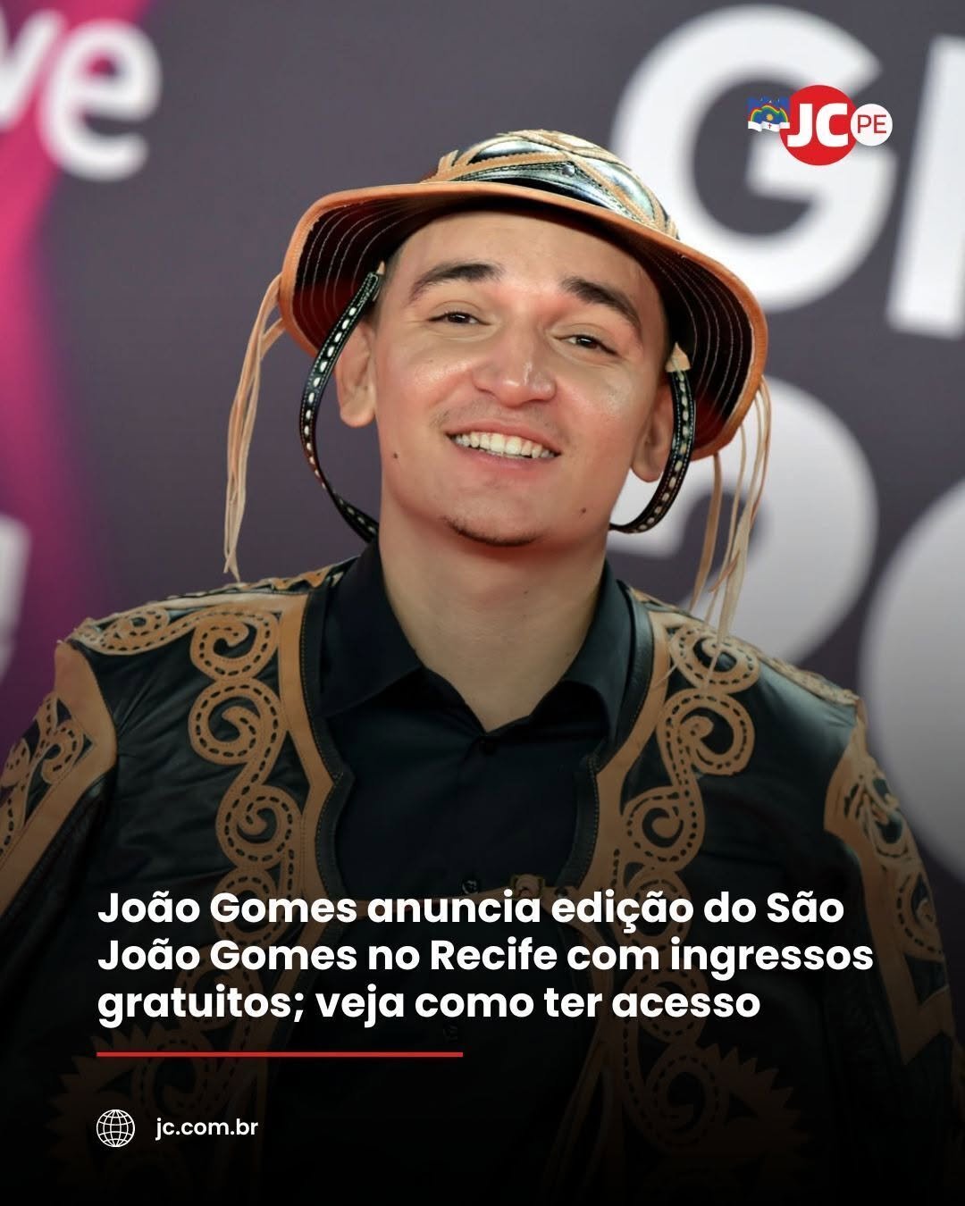 João Gomes anuncia edição do São João Gomes no Recife com ingressos gratuitos; veja como ter acesso João Gomes anuncia edição do São João Gomes no Recife com ingressos gratuitos; veja como ter acesso